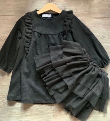 Lot jupe et robe noir Zara