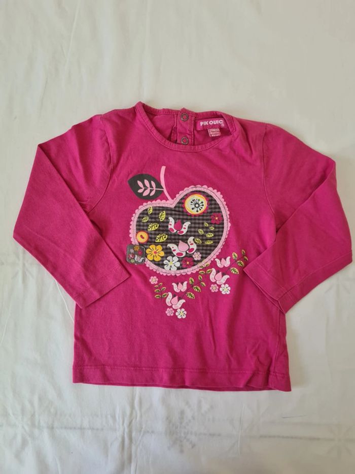 Haut manches longues 2 ans