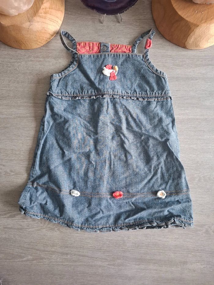 Robe en jean 18 mois vertbaudet - photo numéro 2