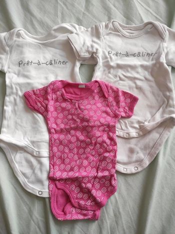 Lot de 3 bodies MC T1M