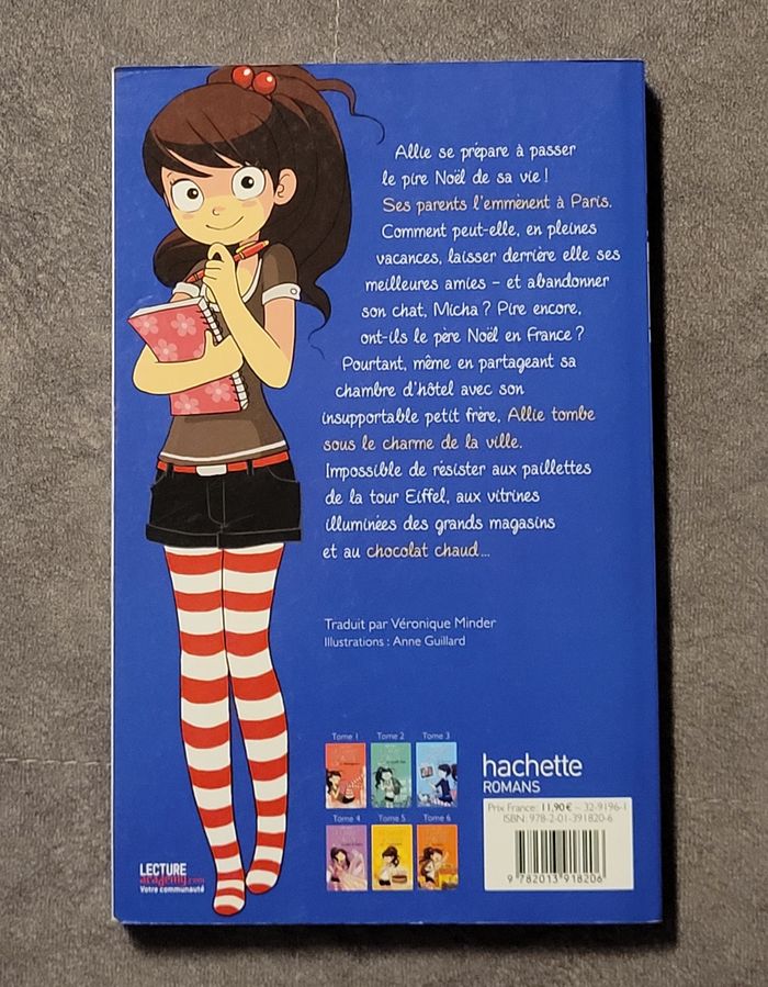 Le Carnet D'allie Tome 7 - Vacances À Paris Meg Cabot, Véronique Minder (Traduction) - photo numéro 2