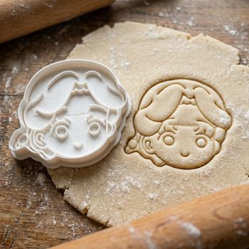 Emporte-pièce Découpoir Fille Chibi Manga - Biscuit Sablé Pâte à Sucre