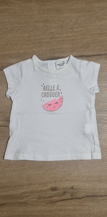 T-shirt MC TAO 6 mois 🍉