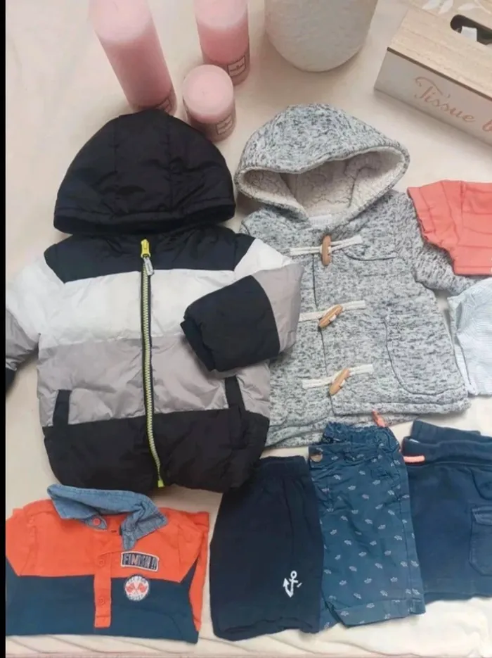 Lot de 9 articles garçon 18 mois