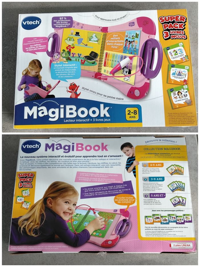 MagiBook avec 4 livres jeux - photo numéro 4