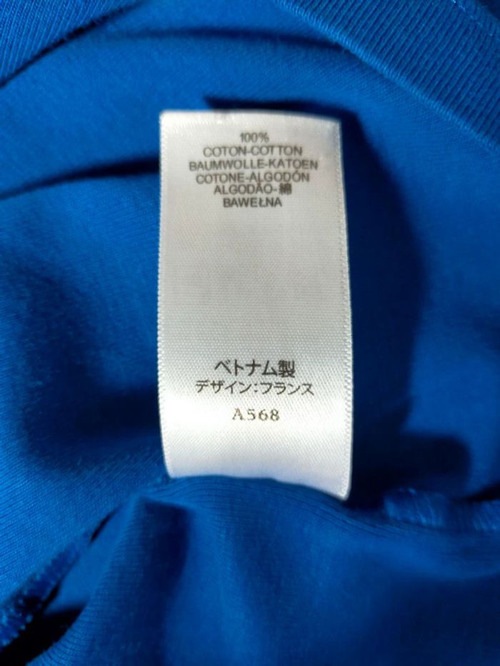 T-shirt bleu logo Petit Bateau – Taille 18 ans - photo numéro 10
