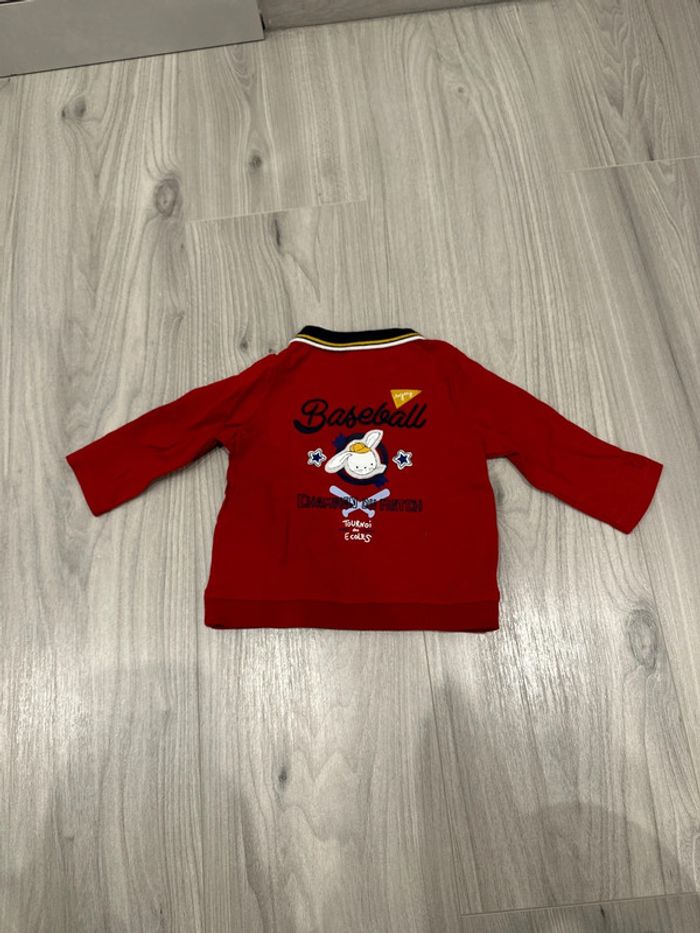 Lot de 3 polos sergent major 6 mois très bon état - photo numéro 4