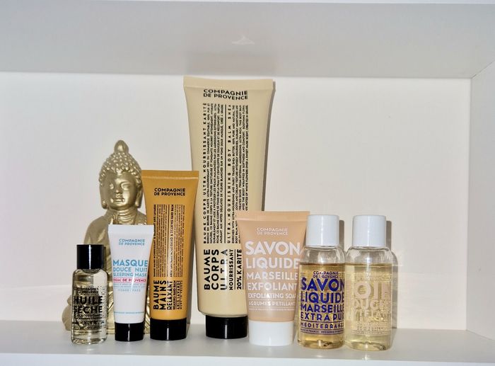 Lot 7 produits corps la compagnie de provence neuf