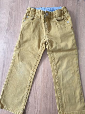 Jean moutarde Petit Bateau 3 ans 