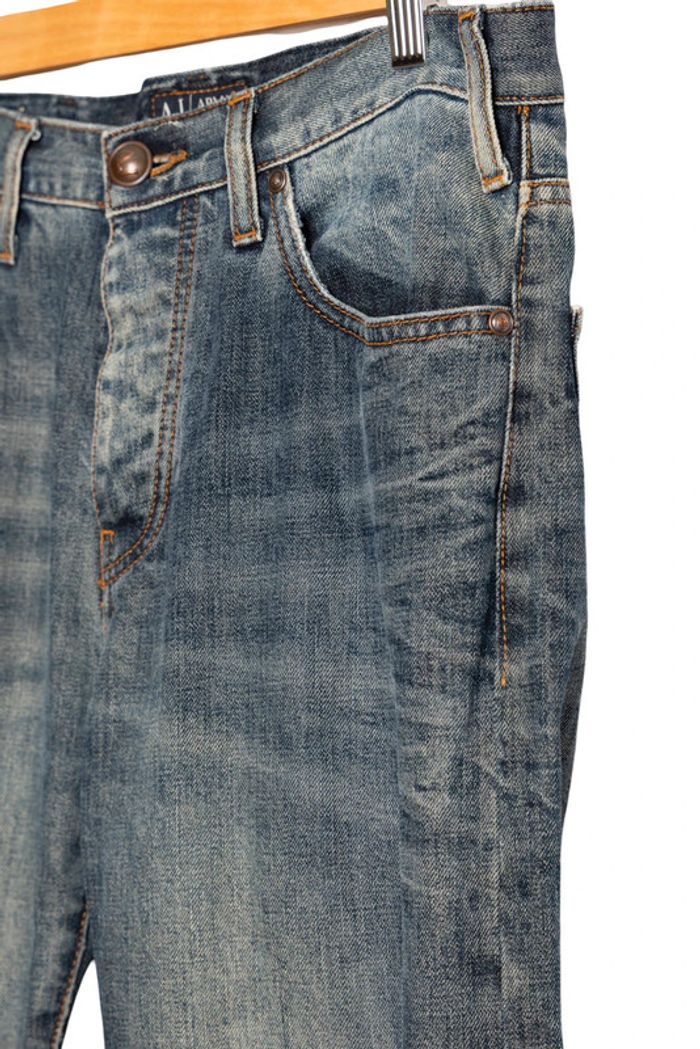 Jean bleu coupe droite Armani Jeans – Taille 40 - photo numéro 7
