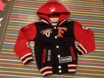 Veste type baseball 4 ans