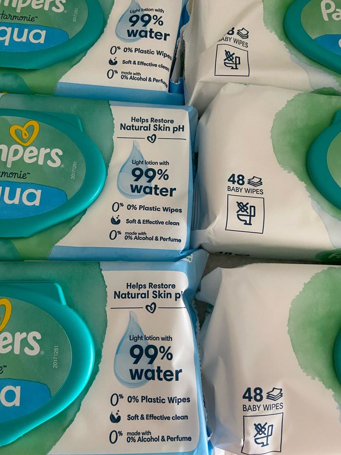 Lingettes Pampers harmonie Aqua - photo numéro 3