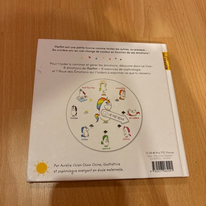 Gaston la licorne Mes émotions - photo numéro 5