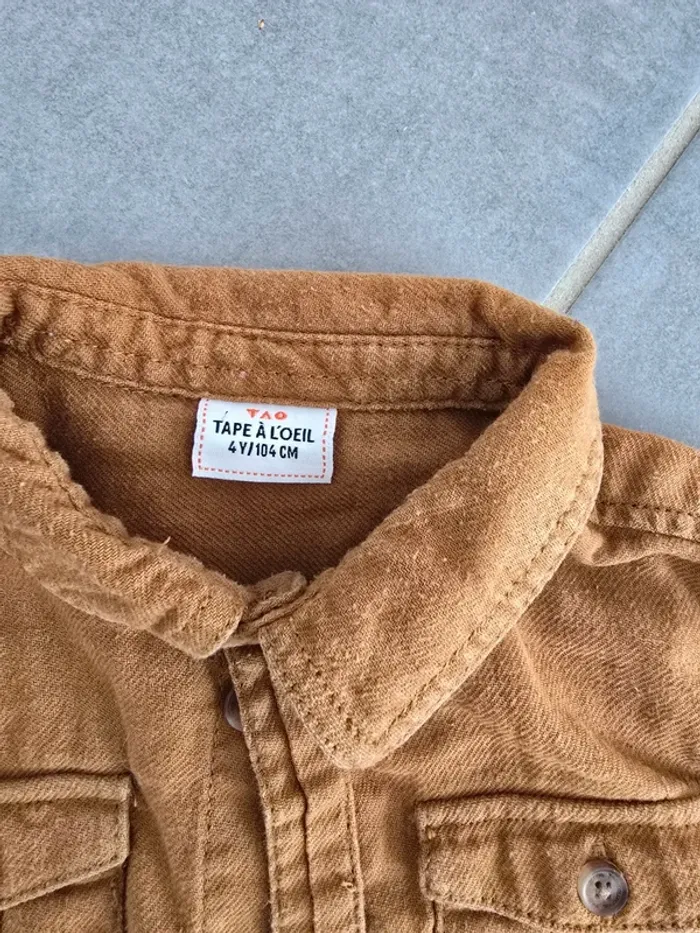 Chemise marron - photo numéro 3
