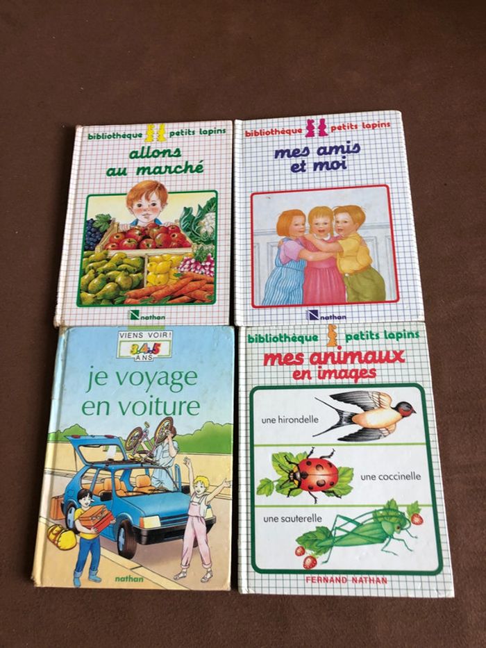 Bibliothèque les petits lapins