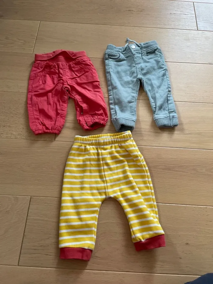 Lot pantalon 9mois