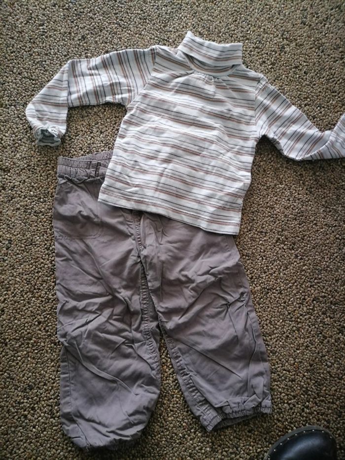 Pantalon et ss pull 2 ans / 24 mois
