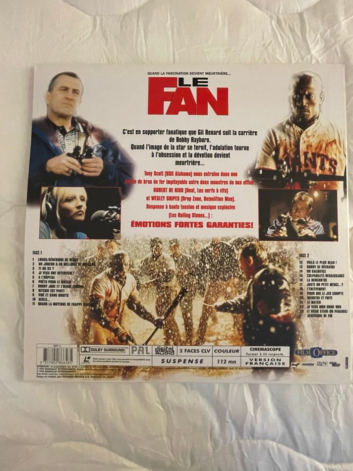 Le Fan - Laser Disc - photo numéro 4