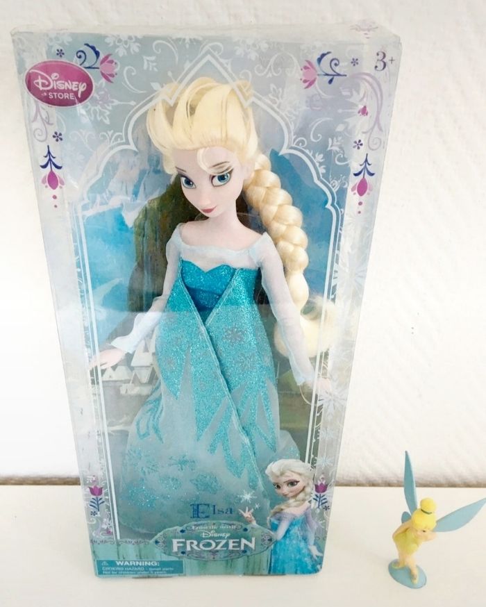 Poupée style barbie Elsa la reine des neiges - photo numéro 3