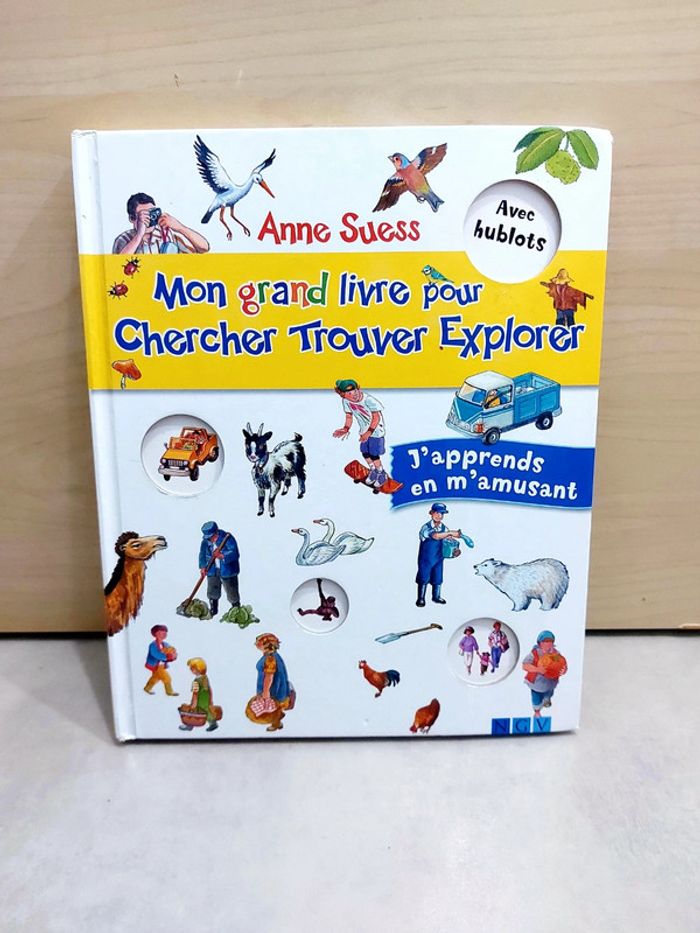 📚 Livre jeux : Mon grand livre pour chercher trouver explorer