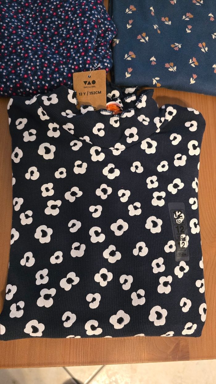 Neufs (non portés)🏷🤩😍⚘️ teeshirts 12 ans fille🤩😍🩷 - photo numéro 7