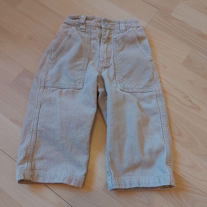 Pantalon velours côtelé