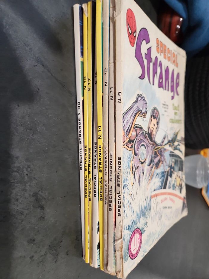 Lot de 8 bande dessinée Spécial Strange