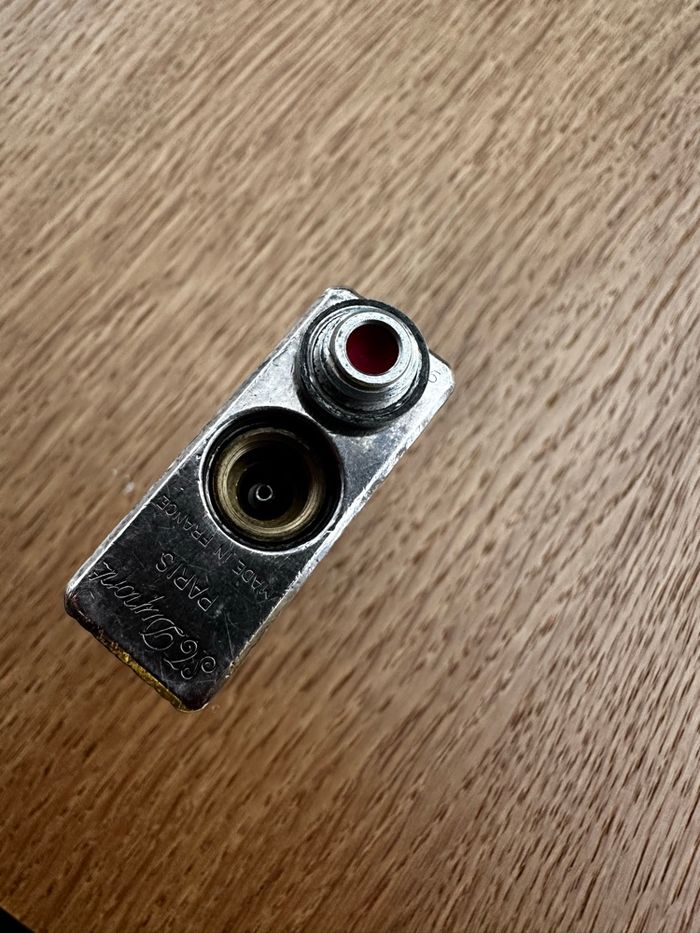 Briquet ancien  St Dupont argent - photo numéro 5