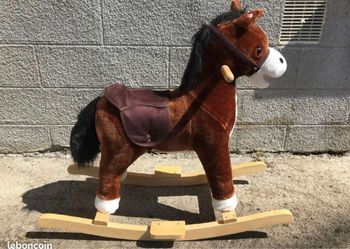 Cheval à bascule - Histoire d’ours