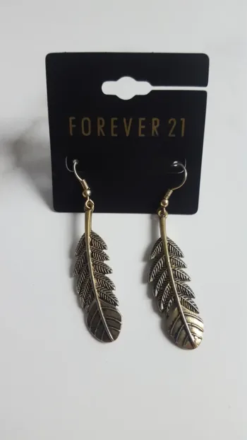 Boucles d'oreilles plumes