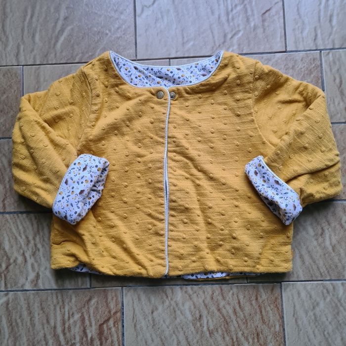 Gilet doublé Obaibi / Taille 12 mois