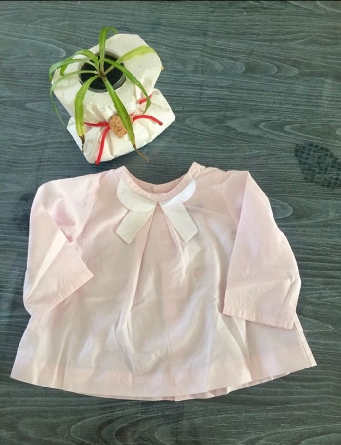 Blouse jacadi 6 mois comme neuf