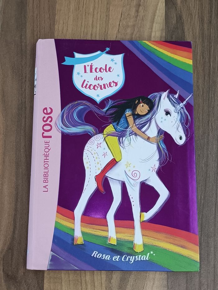 Livre École des licornes 🦄 tome 7 Rosa et Crystal - photo numéro 8