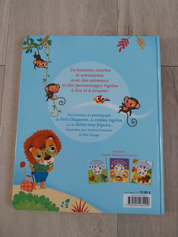 Livre avec CD "Histoires amusantes à écouter " - photo numéro 2