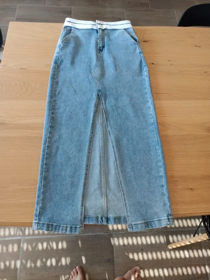 Jupe jeans
