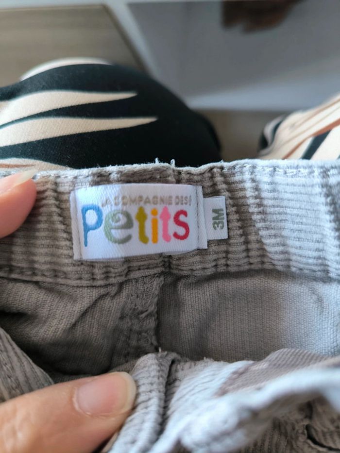 Pantalon gris 3 mois - photo numéro 3
