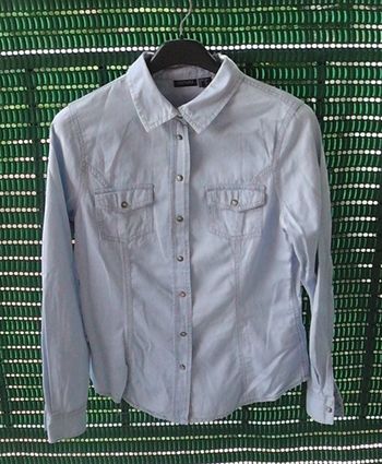 Chemise en jean manches longues