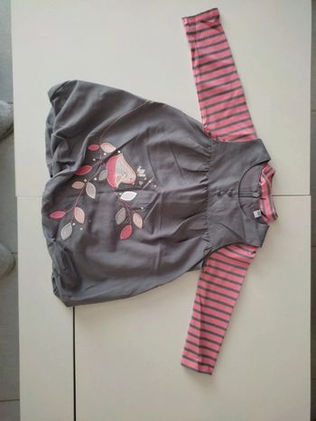 Robe avec sous-pull T.12 M