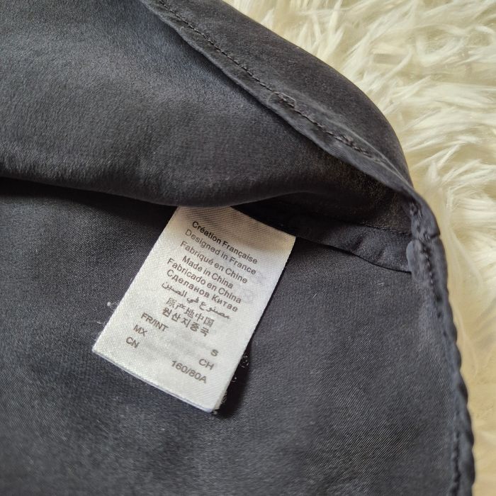 Caraco débardeur en 100% soie noir milky - Etam - Taille S : 36 - 38 - photo numéro 3