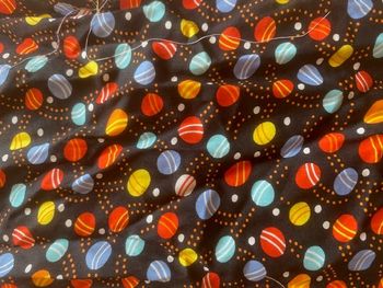 Chute de tissu imprimé ballons Petit pan