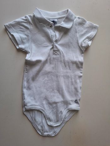 Body polo Petit Bateau 24 mois / 86 cm