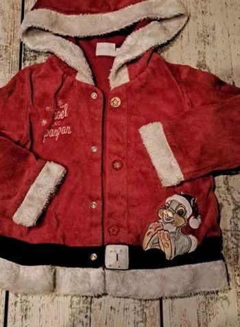 Veste de noel panpan Disneyland Paris
