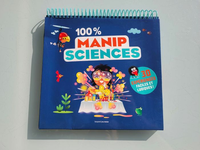 Coffret livre chevalet 🧪 100% Manip sciences 💥 - photo numéro 3