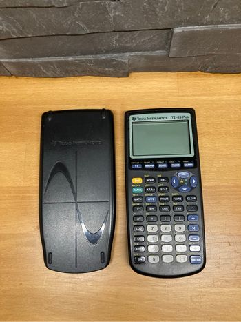 Calculatrice TI 83 plus