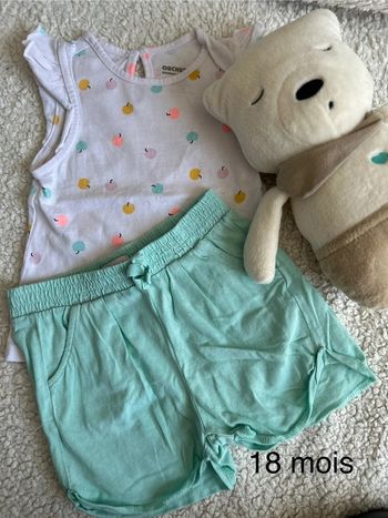 Ensemble fille 18 mois