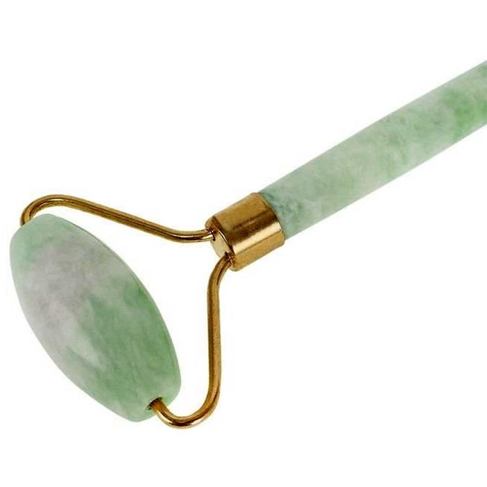 Rouleau de Jade Pierre Massage Roller Visage Peau Anti Rides - photo numéro 4