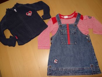 Ensemble Disney taille 2ans