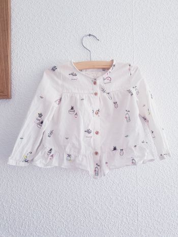 Zara - Chemise / blouse manches longues (18 mois)