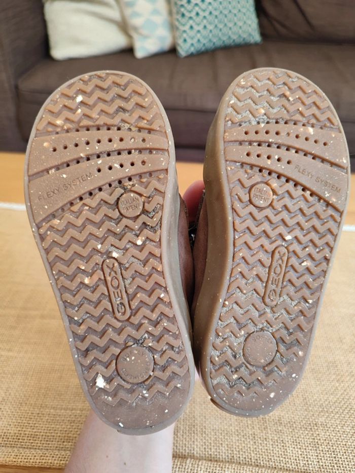 Bottines à scratchs en cuir Geox en 25 (EU) - photo numéro 8