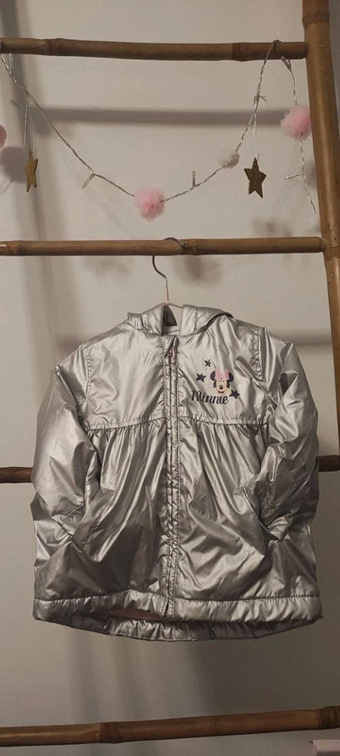 Doudoune métallisée Minnie taille 12 mois - photo numéro 5